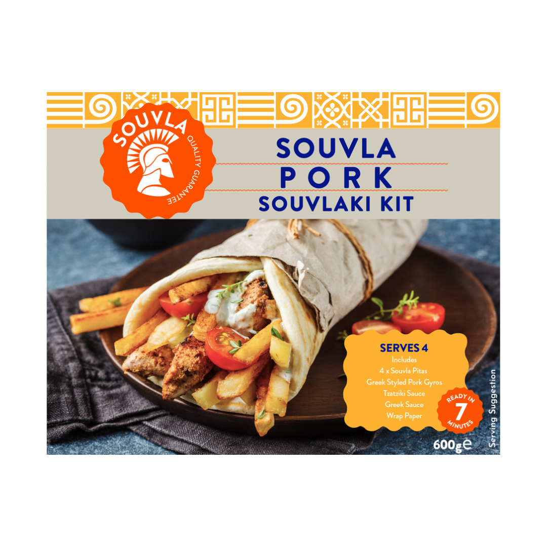 Souvla Pork Souvlaki Kit