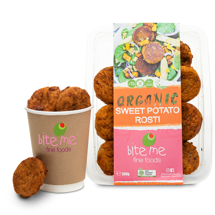 Bite Me Organic Sweet Potato Rostis