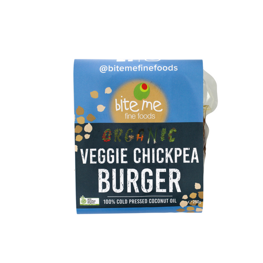 Organic Veggie Chickpea Burger