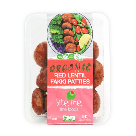 Bite Me Organic Red Lentil Fakki Pattie