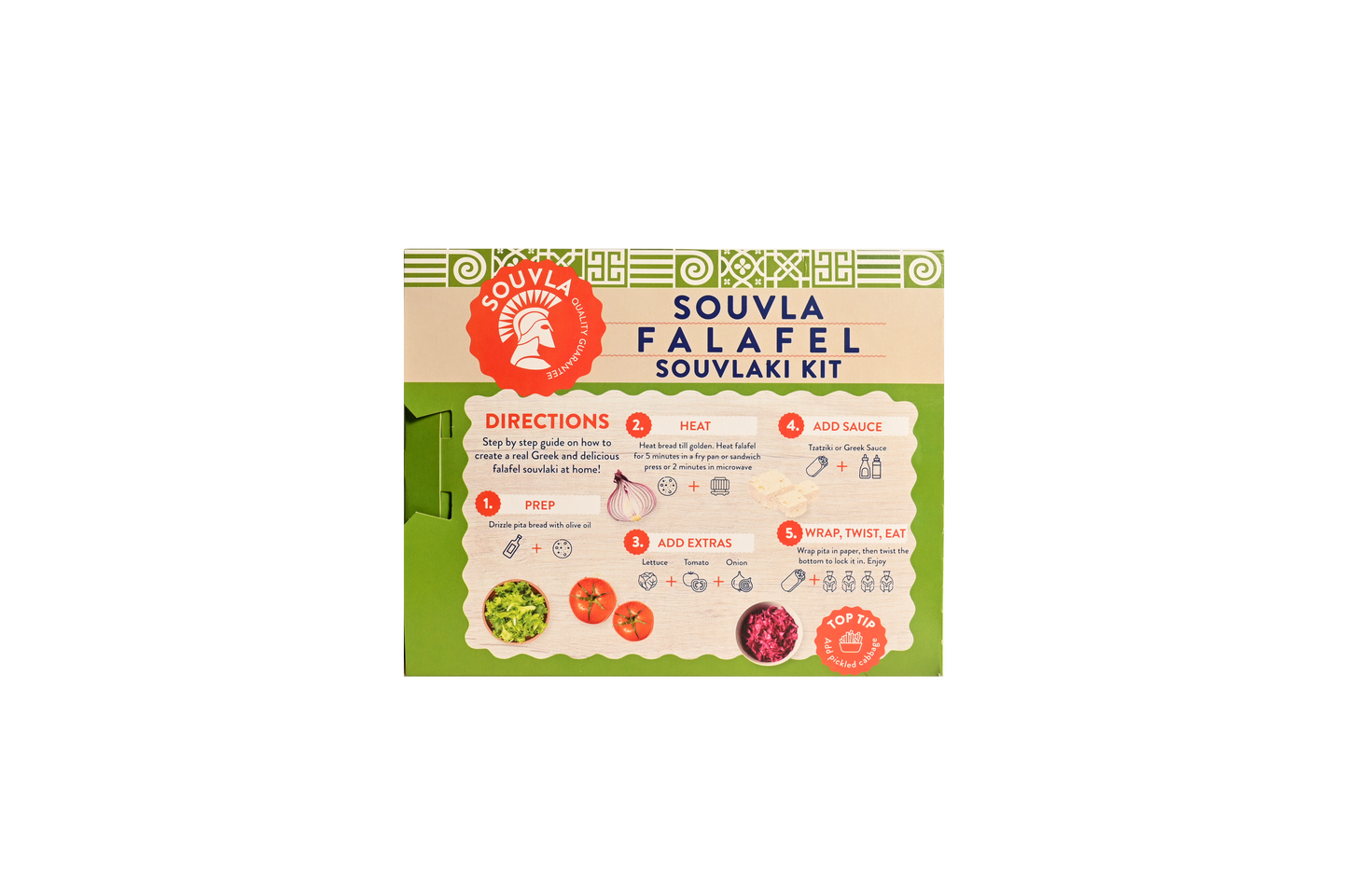 Souvla Falafel Souvlaki Kit