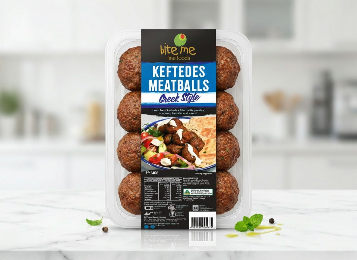 Keftedes Greek Meatballs