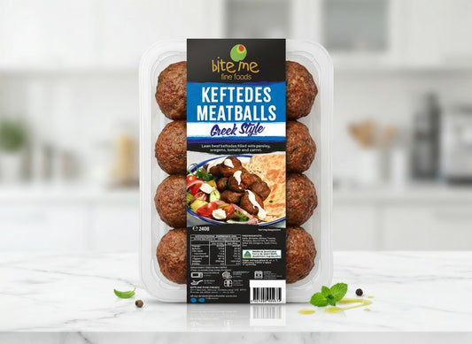 Keftedes Greek Meatballs