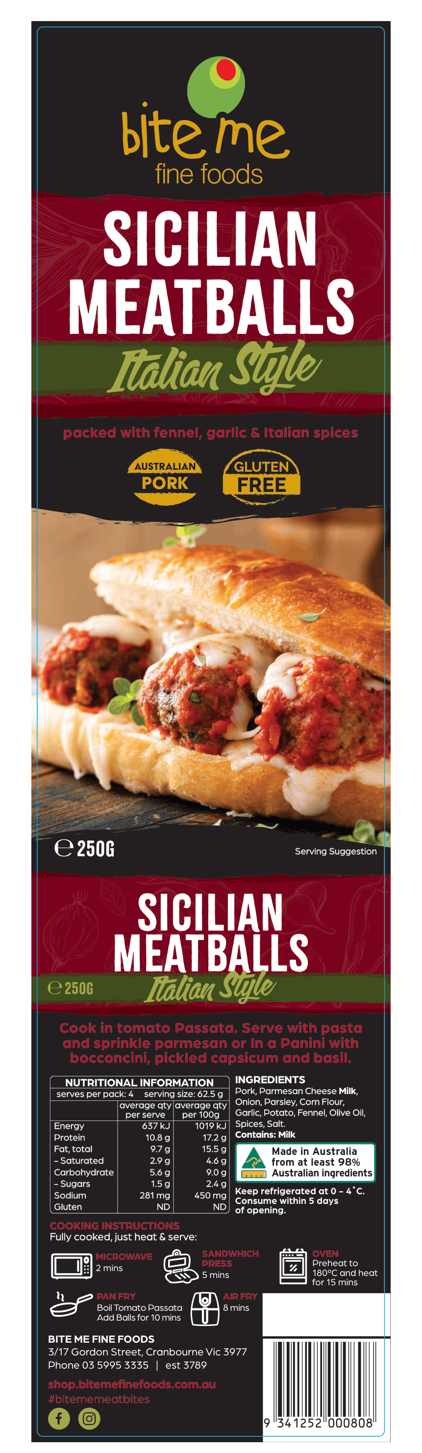 Siclian Meatballs