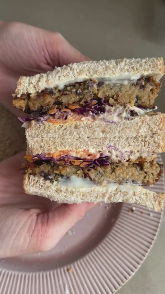 Organic Vegan Lentil Burger