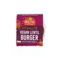Organic Vegan Lentil Burger